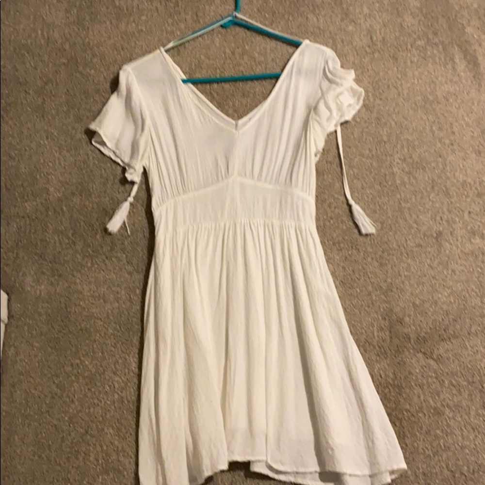 white dress